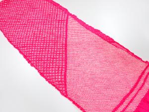 正絹　振袖用　絞り　帯揚げ